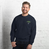 Unisex Embroidered Pullover Sweatshirt: Vegan AF