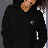 Unisex Hoodie: Beautiful Badass Rebel