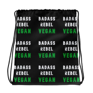 Drawstring bag: Badass Rebel Vegan