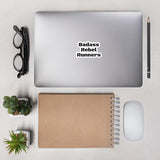 Vinyl Stickers: Badass Rebel Runners