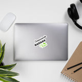 Vinyl stickers: Compassionate Badass Vegan