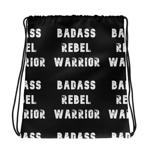 Drawstring bag: Badass Rebel Warrior