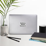 Vinyl Stickers: Badass Rebel Runners