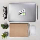 Vinyl stickers: Compassionate Badass Vegan